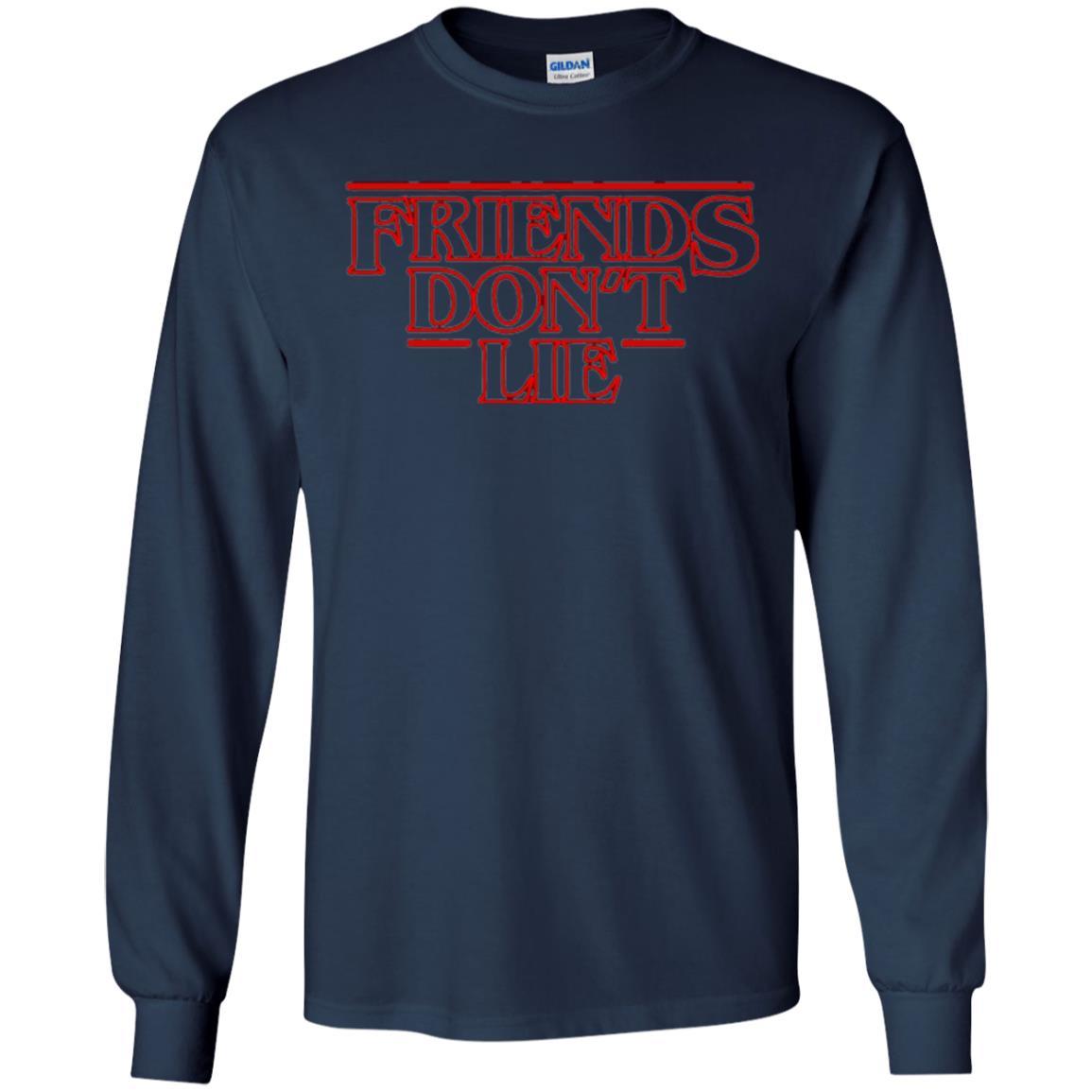 Friends Don't Lie T-shirt Navy