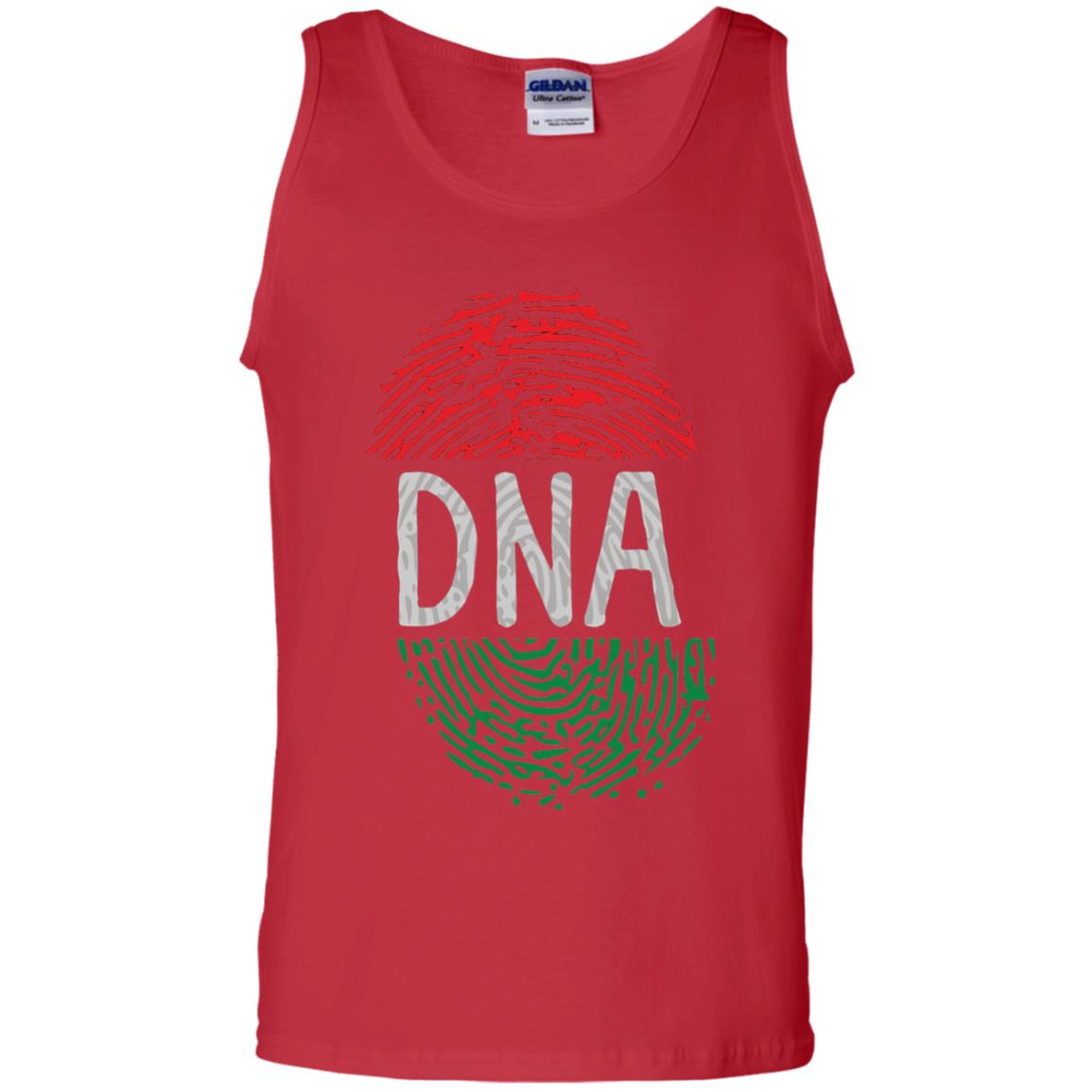 Flag Thumb Fingerprint Roots Proud Africa Dna T-shirt Red