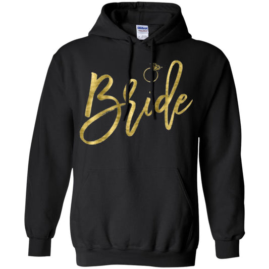 Bride Party With Ring T-shirt Black