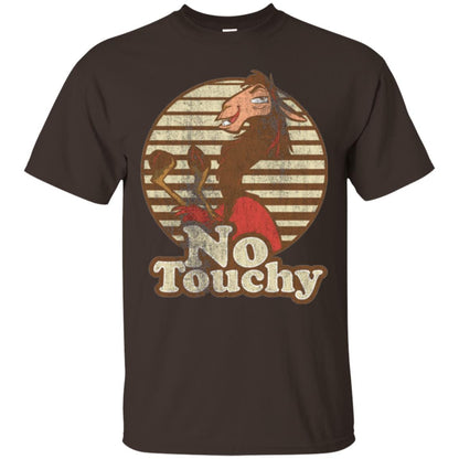 Llama T-shirt No Touchy Dark Chocolate