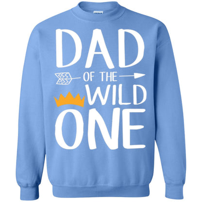 Dad Of The Wild One Daddy T-shirt Carolina Blue