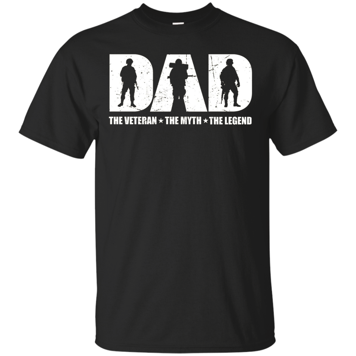 The Veteran. The Myth. The Legend Fathers Day T-shirt