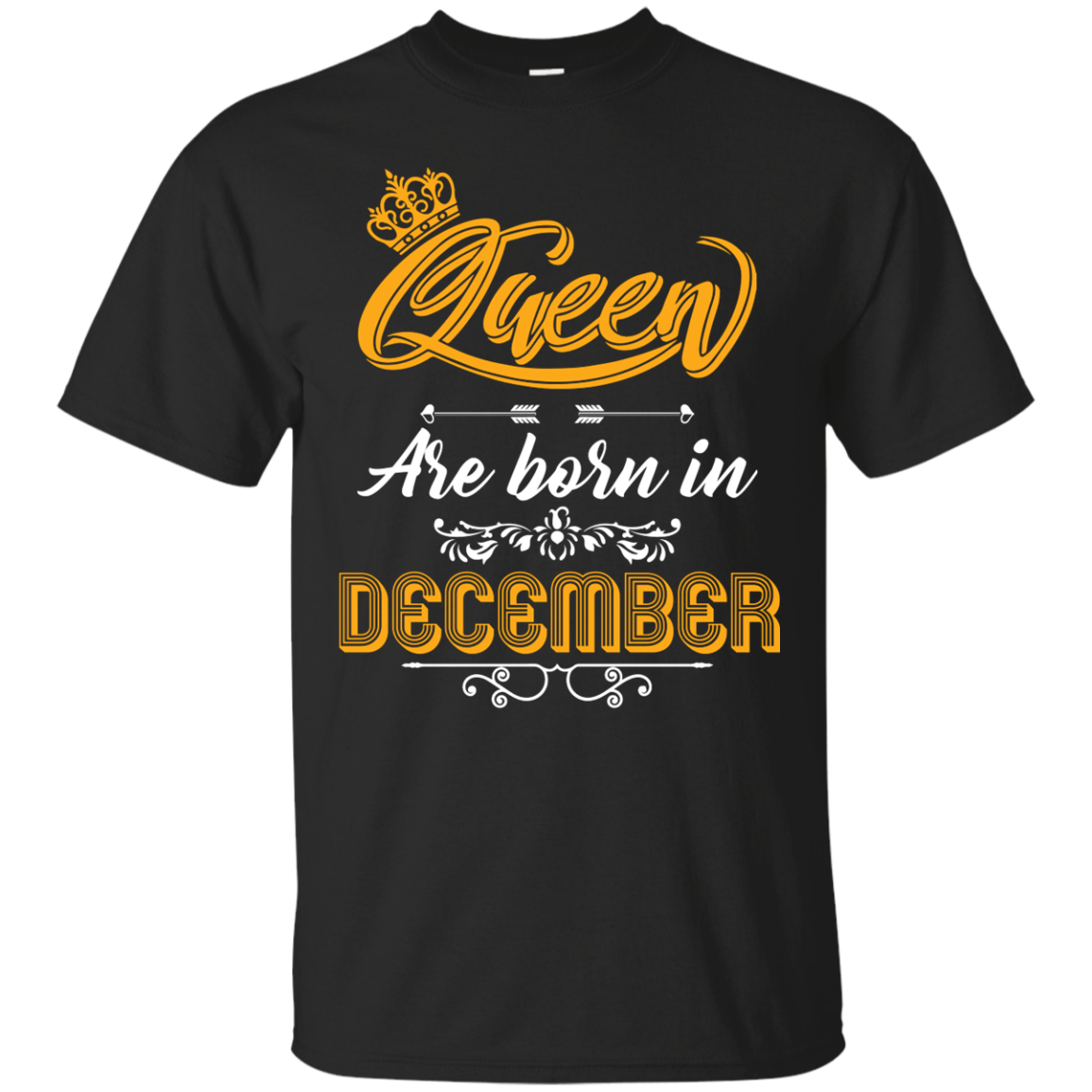 Brithday T-Shirt Queen Are Born In December