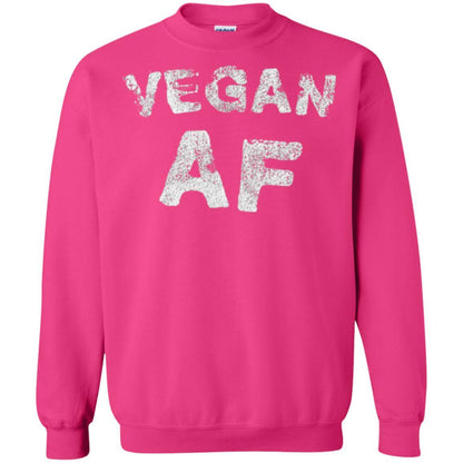 Vegetarian T-shirt Vintage Vegan Af T-shirt Heliconia