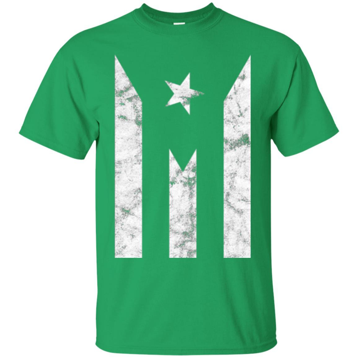 Boricua T-shirt Puerto Rico Black Flag T-shirt Irish Green