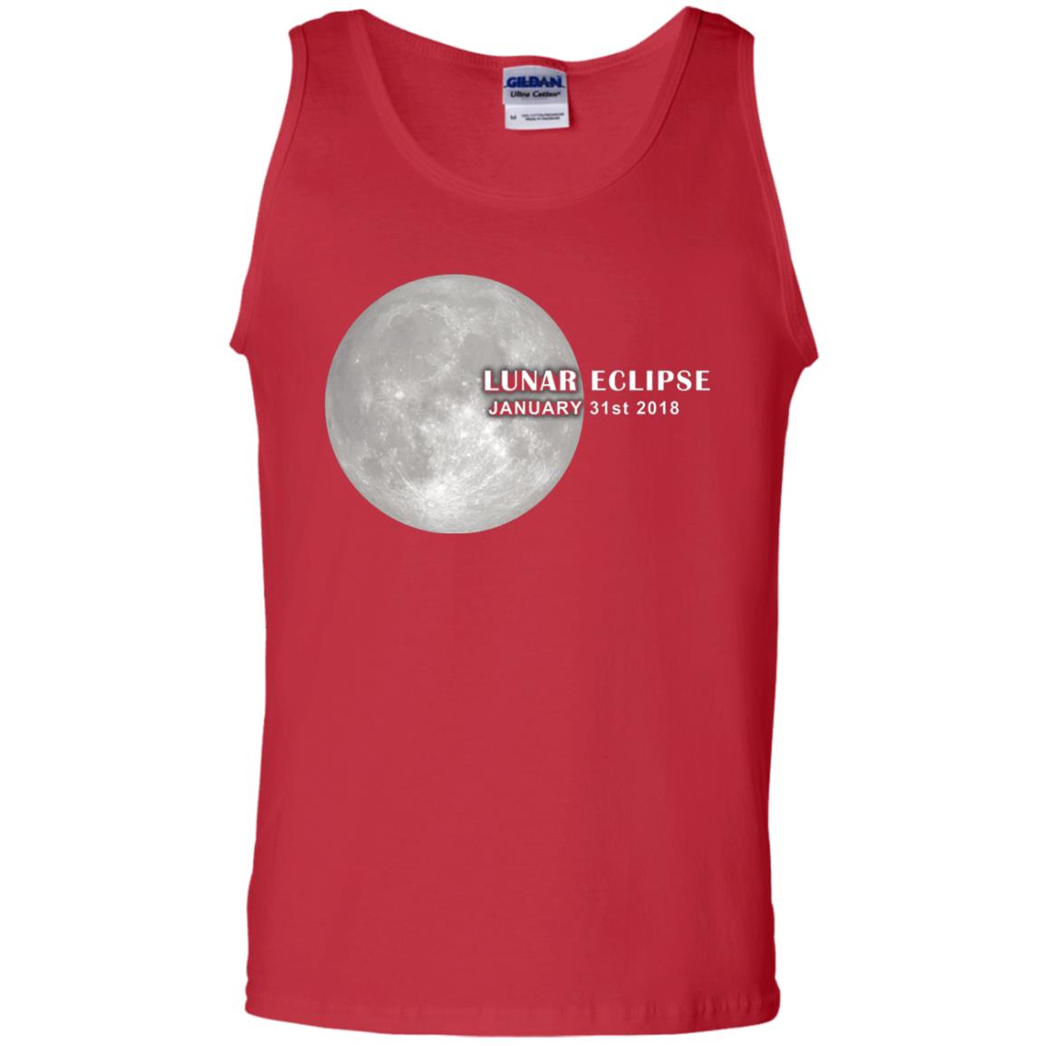 Eclipse January 31st 2018 Total Lunar Eclipse Shirts Red