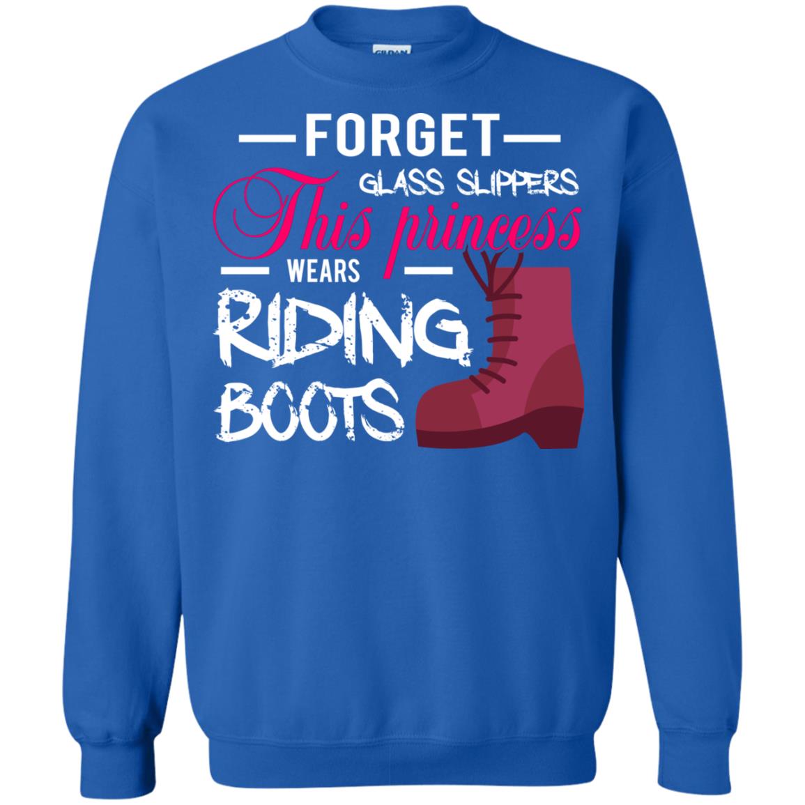 Forget Glass Slippers This Princess Wears Riding Boots Horse Riding T-shirt Royal