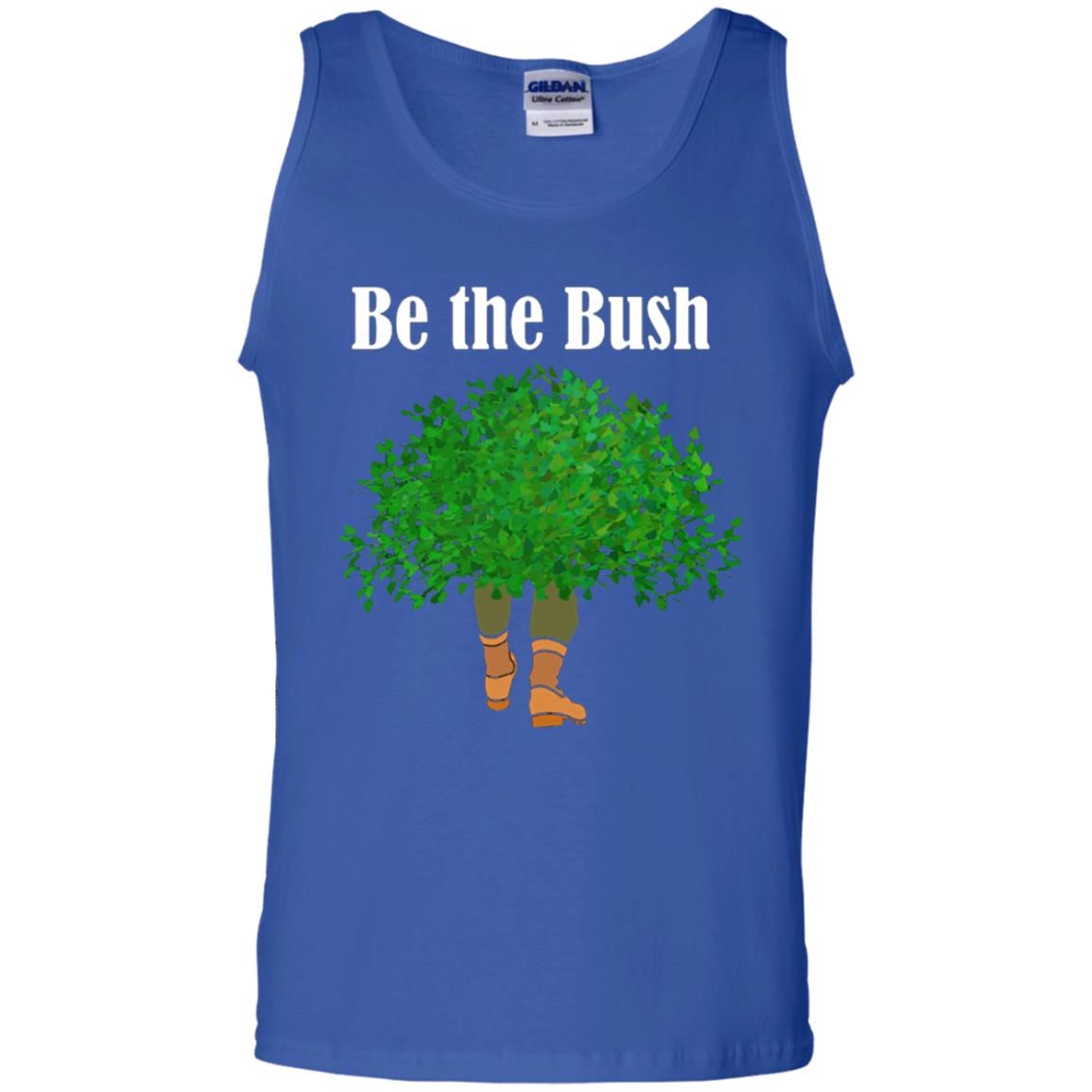 Be The Bush Camper Gamers Player Shirt Royal