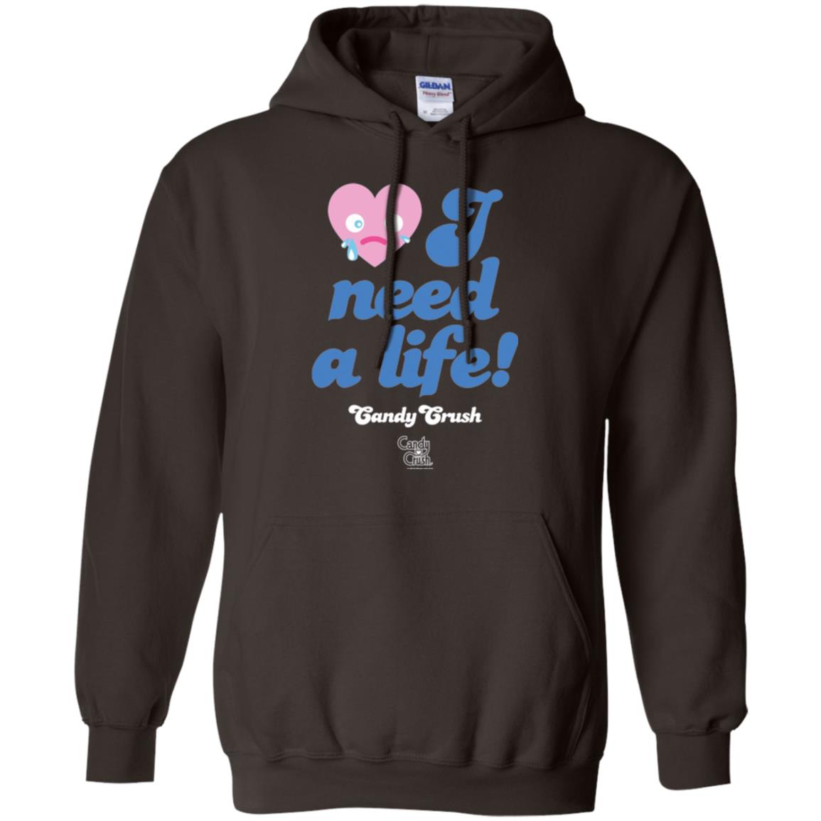 Candy Game T-shirt I Need A Life Dark Chocolate