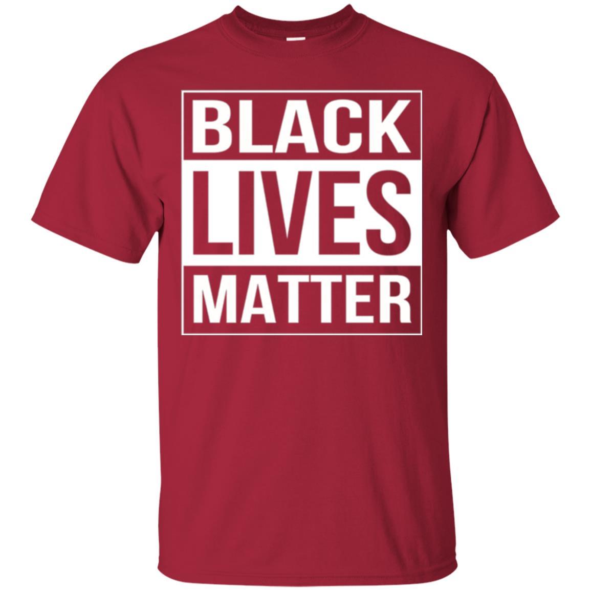 Political T-shirt Black Lives Matter T-shirt Cardinal