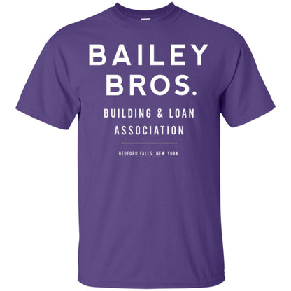 Bailey Bros Building And Loan Association T-shirt Purple