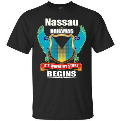 Bahamian T-shirt Nassau Bahamas T-shirt Black