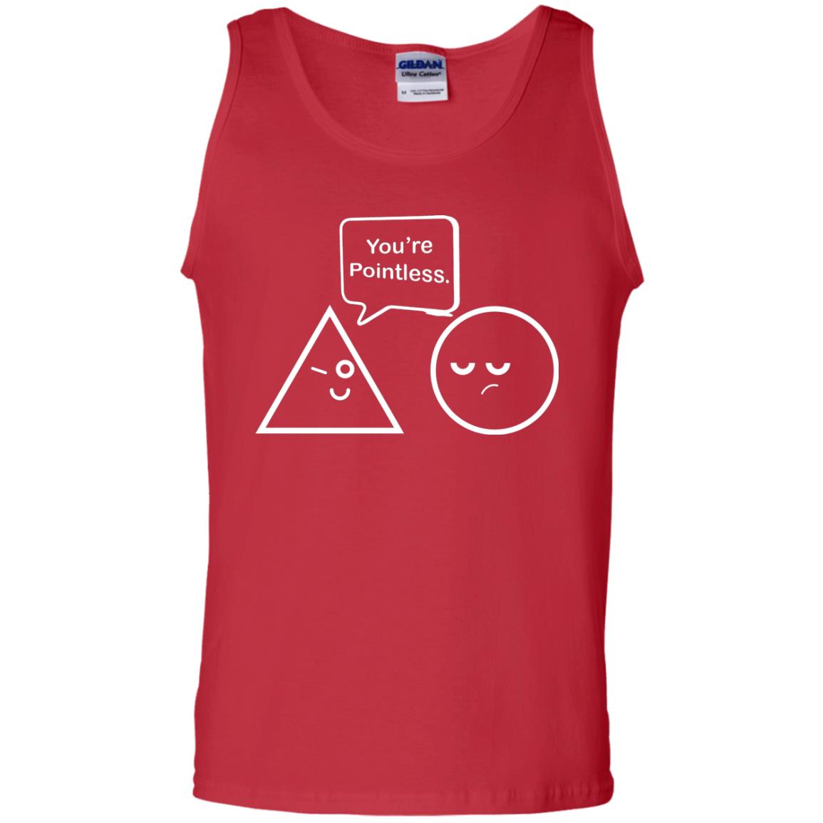 Math Lover T-shirt You're Are Pointless Red