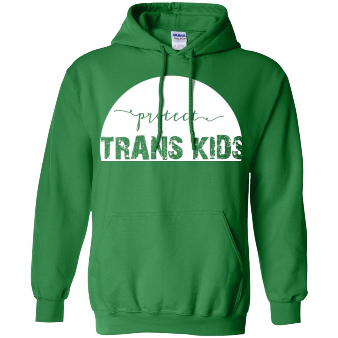 Protect Trans Kids T-shirt Irish Green