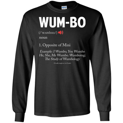 Wumbo T-shirt Opposite Of Mimi Black