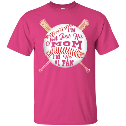 Baseball Mom Shirt Im Not Just His Mom Fan Heliconia
