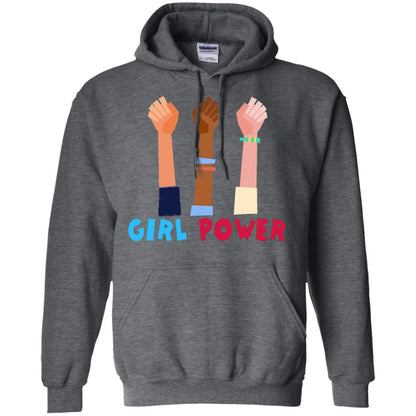 Great Feminist T-shirt Girl Power Dark Heather