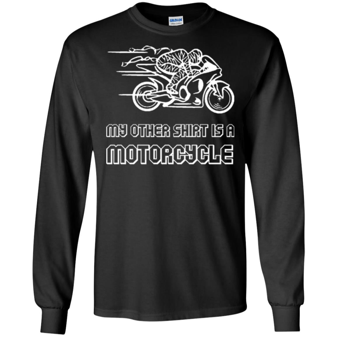 My Other Shirt Is A Motorcycle T-shirt Black