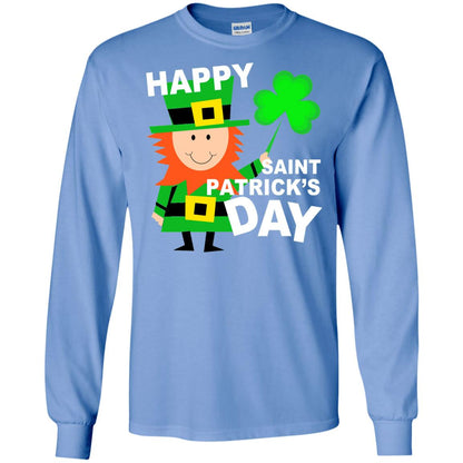 Teacher T-shirt St. Patrick's Day Carolina Blue