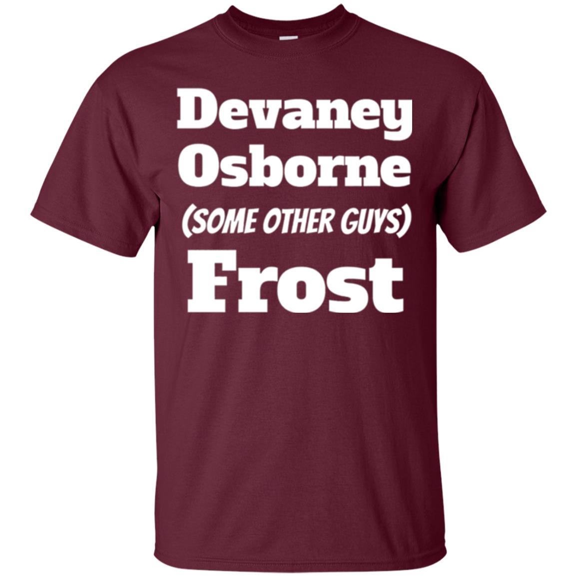 Devaney Osborne Some Other Guys Frost T-shirt Maroon