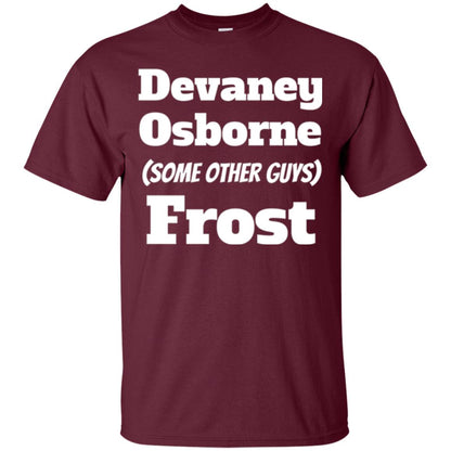 Devaney Osborne Some Other Guys Frost T-shirt Maroon