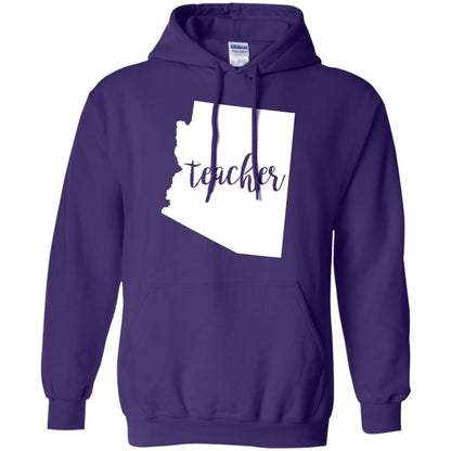 Arizona Teacher Home State Back To School Shirt Purple