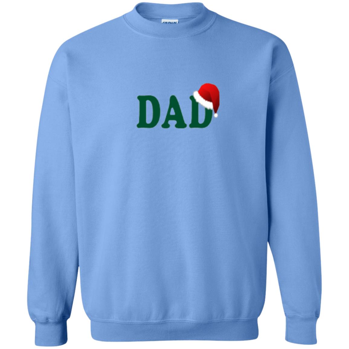 Christmas T-shirt Dad Santa Carolina Blue