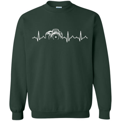 Photographer T Shirt Heartbeat Photography Forest Green