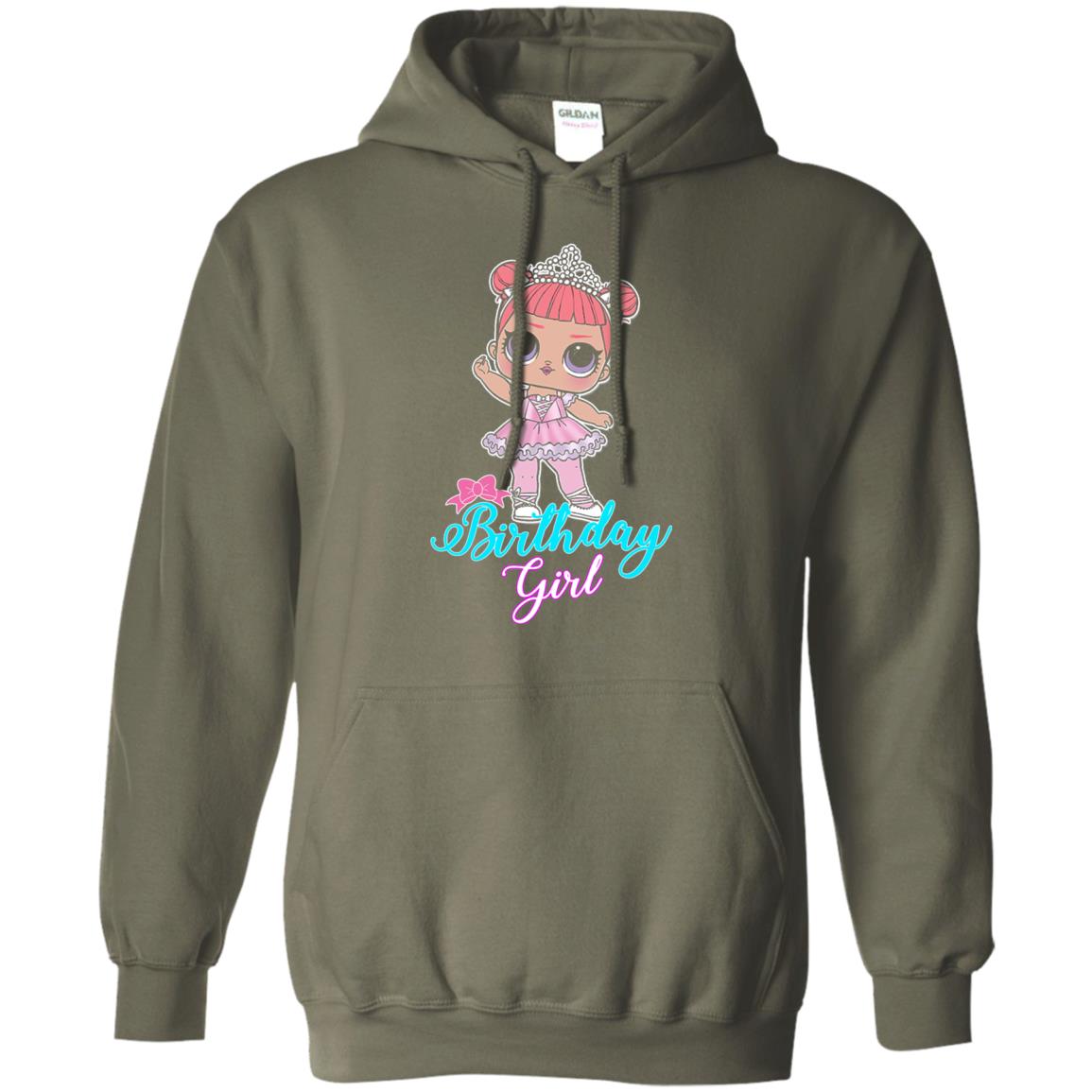 Doll Birthday Girl #squadgoals T-shirt Military Green