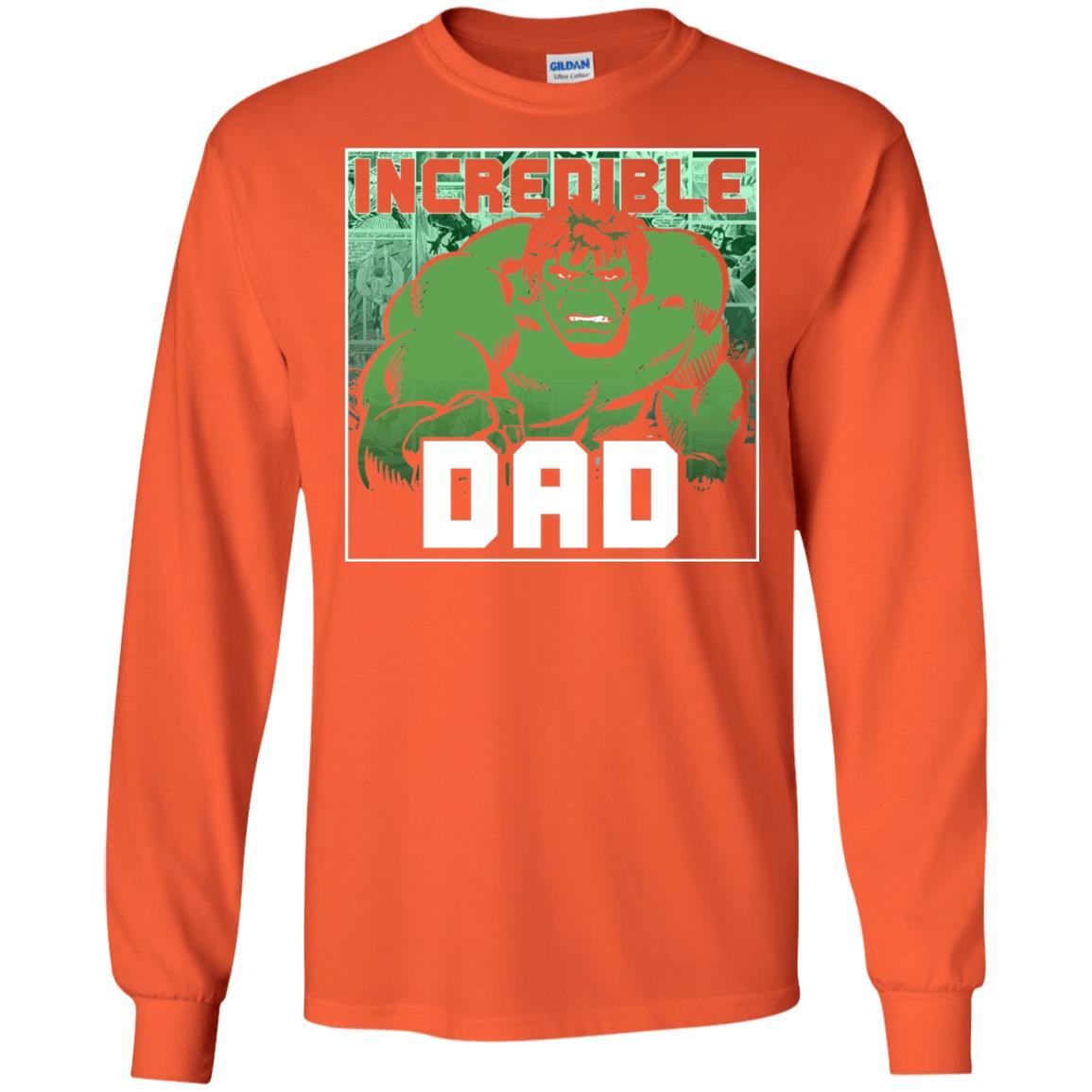 Daddy T-shirt Incredable Dad Orange