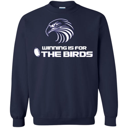 Football T-shirt Winning Is For The Birds Navy