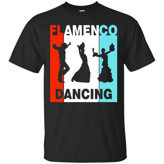 Flamenco Dancing Spanish Dance And Music Lover Shirt Black