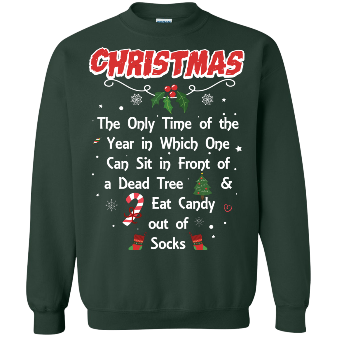 Christmas T-Shirt Forest Green