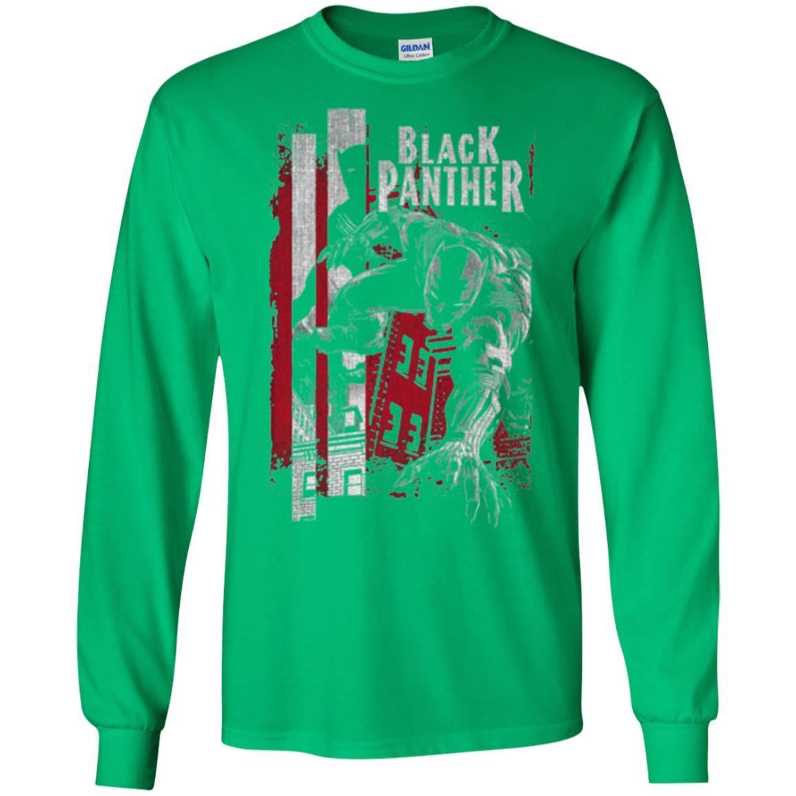 Film T-shirt Panther Lurk Graphic T-shirt Irish Green
