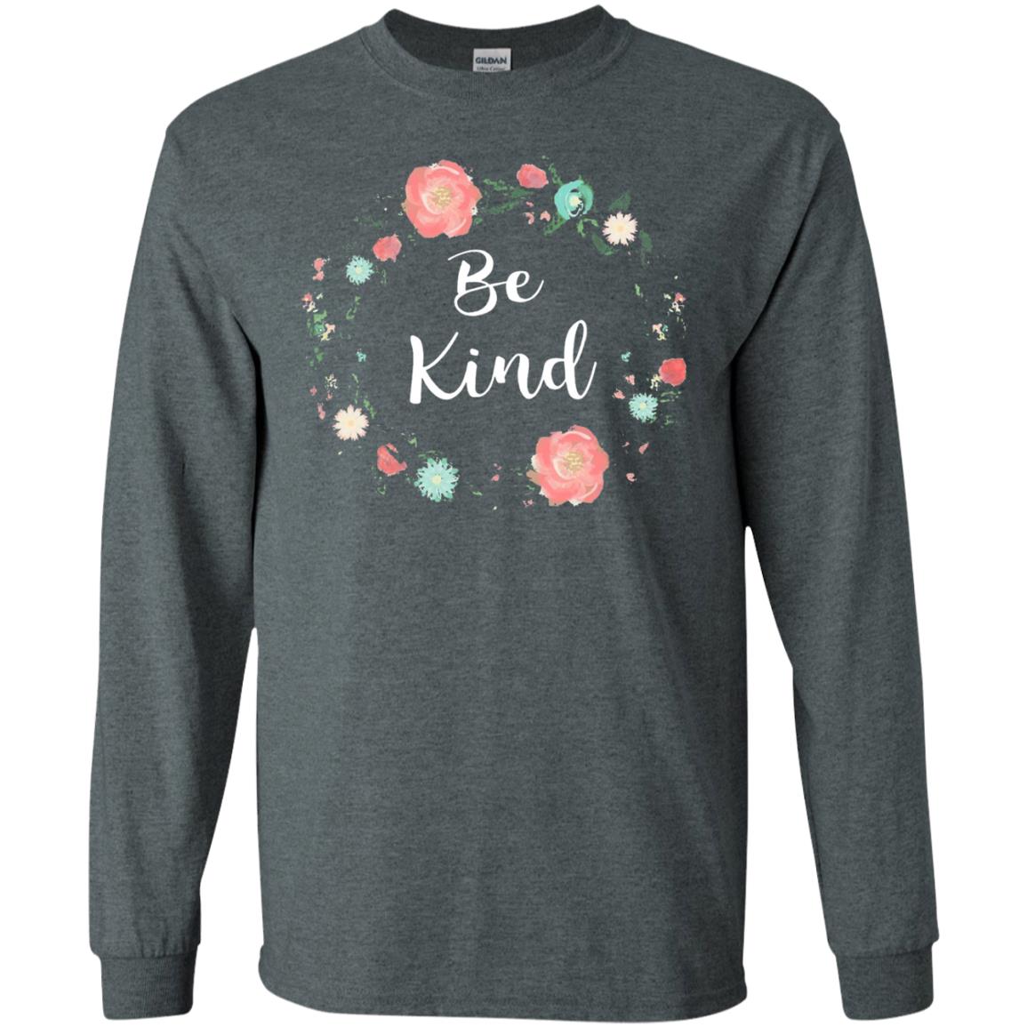Be Kind Anti Bullying T-shirt Dark Heather