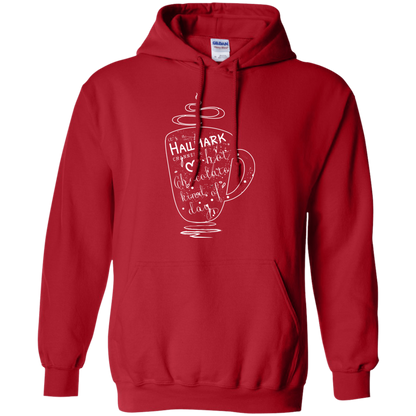 Christmas T-shirt It's A Hallmark Hot Chocolate Kind Of Day Red