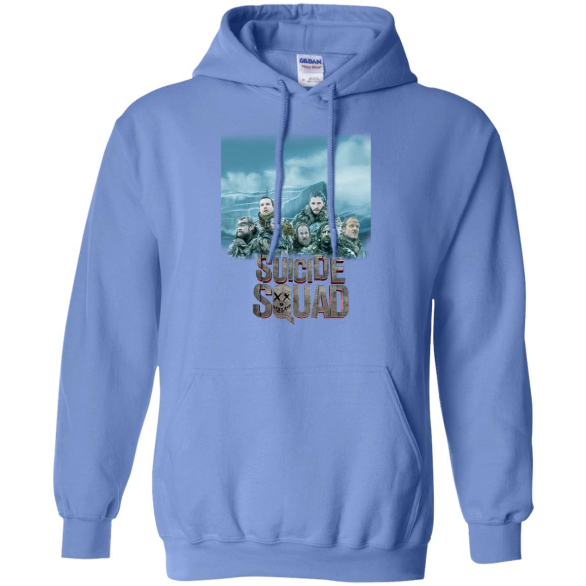 Suicide Squad Game Of Thrones Version T-shirt Carolina Blue
