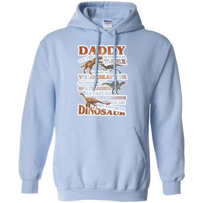 Daddy You Are My Favorite Dinosaur Shirt For Kids Light Blue