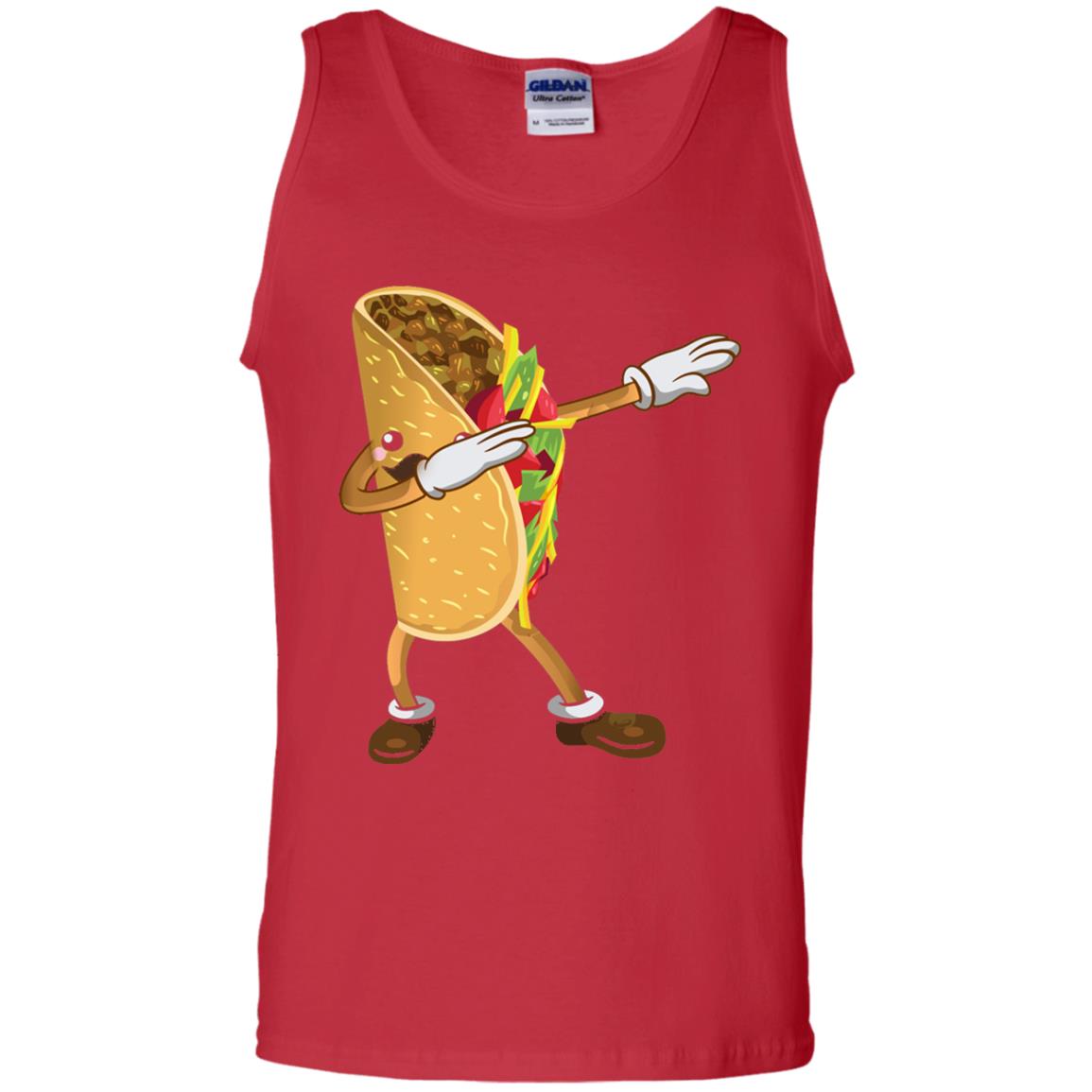 Dabbing Taco Shirt Funny Cinco De Mayo 2018 Red