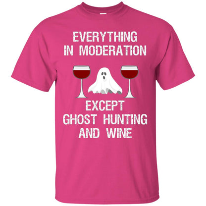 Ghost Hunting Shirt Ghost Hunting And Wine Heliconia