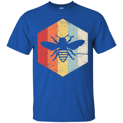 Retro Beekeeper T-shirt Royal