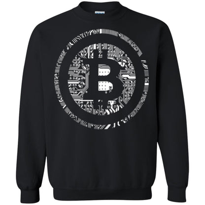 Crypto Currency Traders Bitcoin T-shirt Black