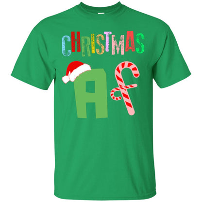 Chrismas Af X-mas Gift Shirt For Mens Or Womens Irish Green