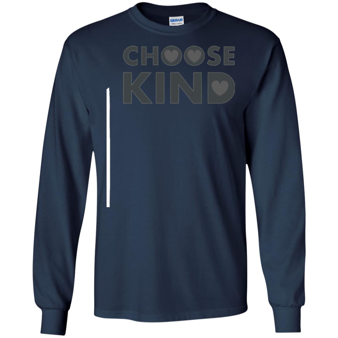 Anti Bullying T-shirt Choose Kind Navy