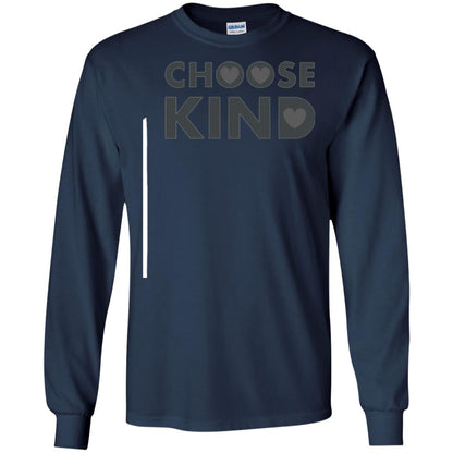 Anti Bullying T-shirt Choose Kind Navy