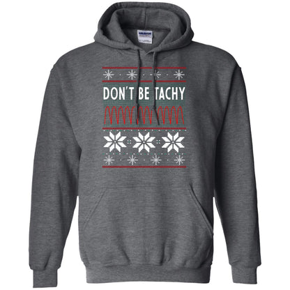Don't Be Tachy Electrocardiogram Nursing Quote X-mas Gift Shirt Dark Heather