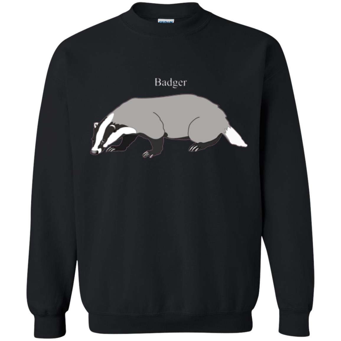 Fierce Badger T-shirt Black