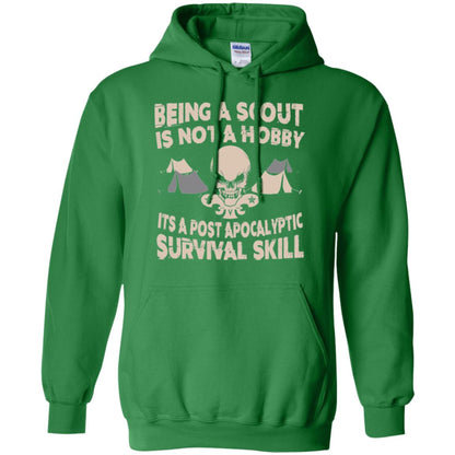 Being A Scout Is Not A Hobby T-shirt Irish Green