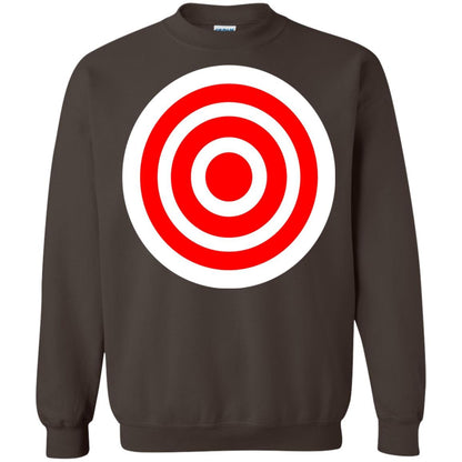 Funny Practice Bulls Eye Board Game Target T-shirt Dark Chocolate