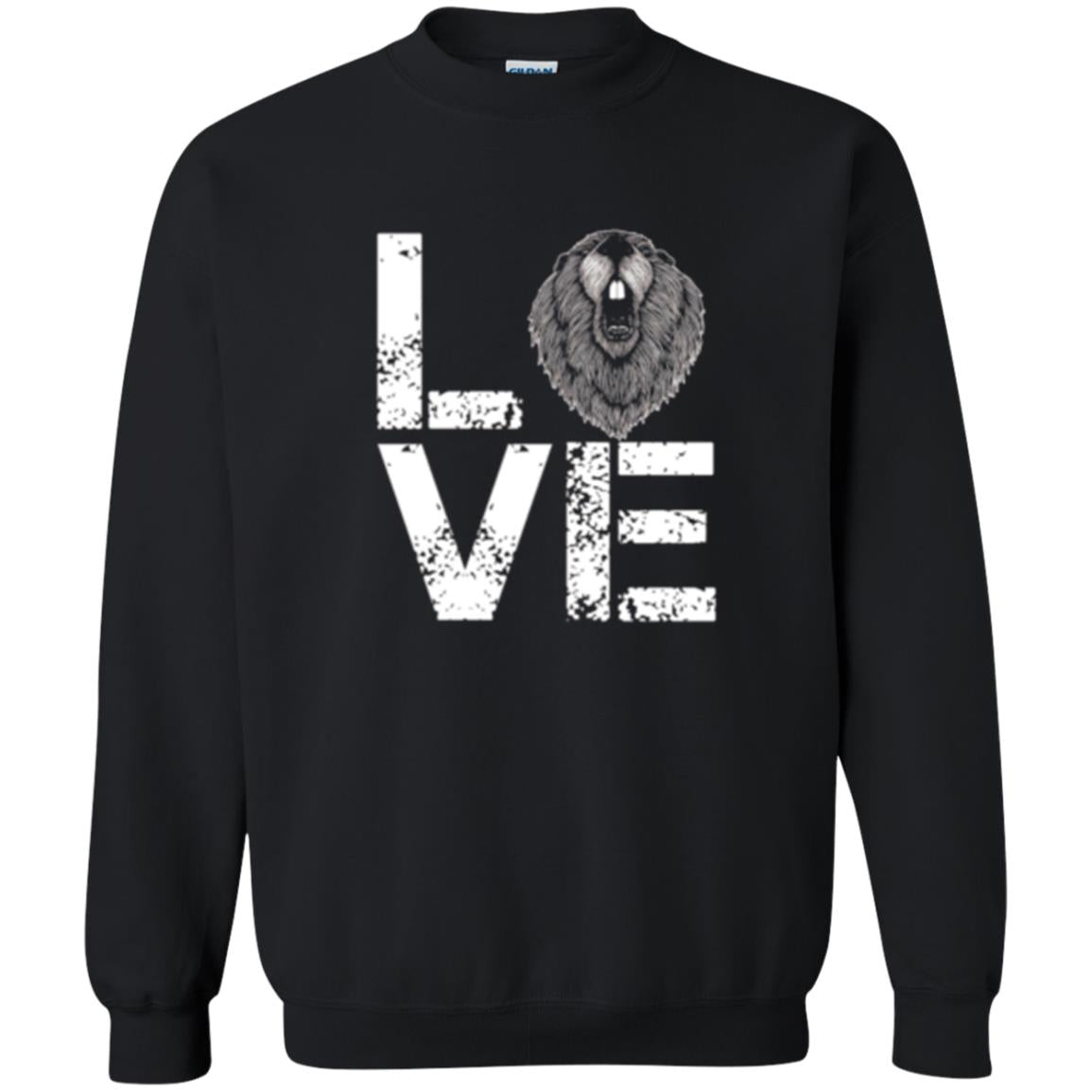 Beaver T-shirt Love Beaver Black